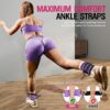 81lTCHfiY8L._AC_SL1500_.jpg Ayombo Ankle Resistance Bands with Cuffs, Home Gym Workout Equipment, Lifting Glute Butt Exercise Equipment for Women, Ankle Weights Fitness Set, Leg Booty Equipment for Training Perfect Body Shape
