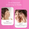 JiYu NAD+ Hydrating Face Moisturizer – Korean Anti-Aging Cream for Radiant, Firm & Smooth Skin – Deeply Hydrating & Brightening Daily Moisturizer Cream for Face and Body, All Skin Types – 50 ml