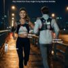 ZELUS Weighted Vest, 6lb/8lb/12lb/16lb/20lb/25lb/30lb Weight Vest with Reflective Stripe for Workout, Strength Training, Running, Fitness, Muscle Building, Weight Loss, Weightlifting
