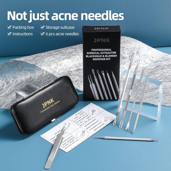 81uJDoijCOL._AC_SL1500_.jpg JPNK Blackhead Remover Comedone Extractor Acne Removal Kit..