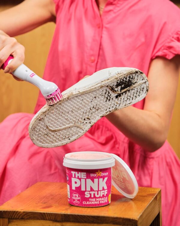 81uR4SdB7dL._AC_SL1500_.jpg The Pink Stuff - Stardrops - The Miracle Scrubber Kit - 4 Cleaning Brush Heads