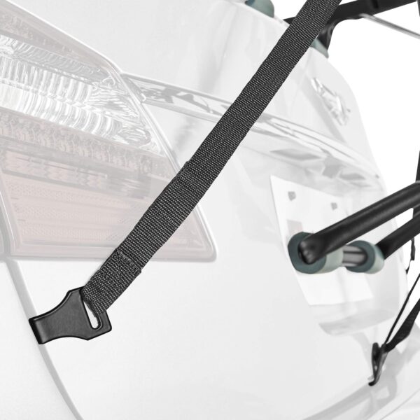 Allen Sports Deluxe 2-Bike Trunk Mount Rack, Model 102DN-R, Black