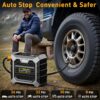 81v8hrldAvL._AC_SL1500_.jpg ZOPOM Tire Inflator Portable Air Compressor DC 12V Air Compressor Portable with Digital Pressure Gauge Air Pump for Car Tires - Car Accessories Bike, Motor