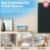 81wXywhJHjL._AC_SL1500_.jpg Arm & Hammer for Pets Air Care Pet Scents Deodorizing Gel Beads, Pet Odor Eliminator for Rooms Closets and Small Spaces with Long Lasting Odor Control, Fresh Breeze Scent, 12 oz