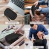 81yUdOtRnuL._AC_SL1500_.jpg FYY Travel Cable Organizer Pouch Electronic Accessories Carry Case Portable Waterproof Double Layers All-in-One Storage Bag for Cord, Charger, Phone, Earphone Black