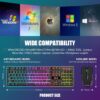 81yfkyELcGL._AC_SL1500_.jpg RedThunder K10 Wireless Gaming Keyboard and Mouse Combo, RGB Backlight Rechargeable 3800mAh Battery, 26-Key Anti-ghosting Keyboard + 7D 3200DPI Mice for PC Gamer