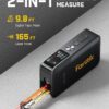 81zd4C1138L._AC_SL1500_.jpg Fanttik A10 Pro 2-in-1 Digital Laser Tape Measure with HD IPS Color Display, 165Ft Rechargeable Laser Measurement Tool & 9.8Ft Measuring Tape, 6 Units Selectable, for Distance/Area/Volume