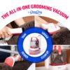 ChomChom Roller Dog Vacuum for Shedding Grooming – Dog Grooming Kit with Dog Brush Vacuum Attachment, Pet Hair Clipper with Guards, Large-Capacity Bin