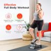 81zoKPwvBcL._AC_SL1500_.jpg Sunny Health & Fitness Mini Steppers for Exercise at Home, Stair Step Workout Machine with Resistance Bands, Full Body Cardio Equipment, Optional Free SunnyFit App Connection Smart Stepper