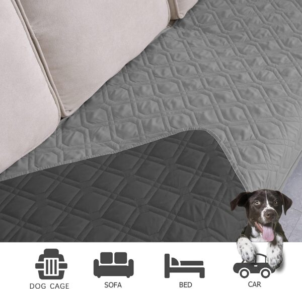 91y7i7sVKJS._AC_SL1500_.jpg Ameritex Waterproof Dog Bed Cover Pet Blanket for Furniture Bed Couch Sofa Reversible